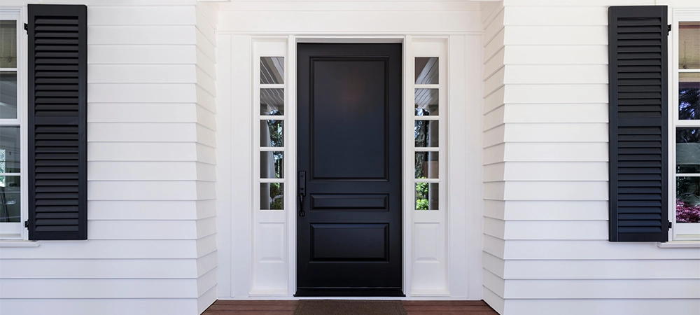 additional features for exterior door