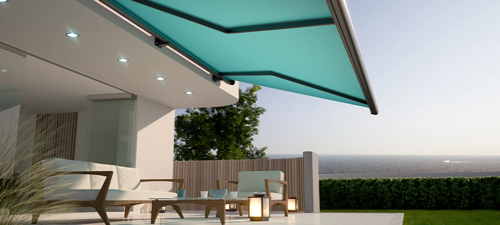 window awnings for living space