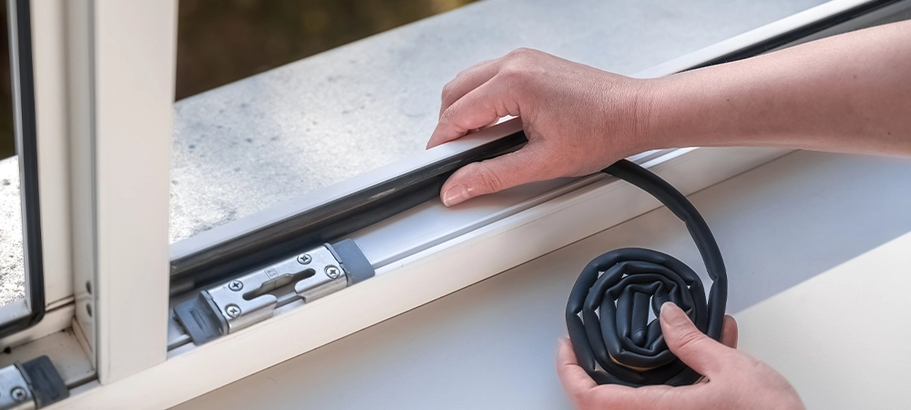 apply weather strip for winters