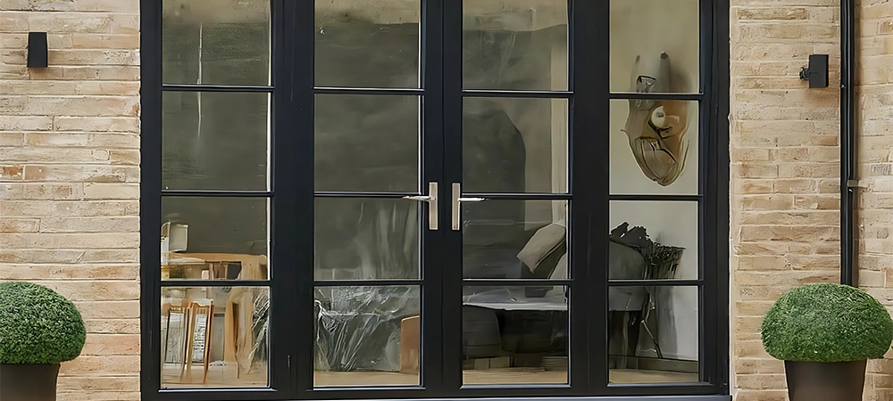 aluminum french door