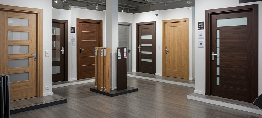 indoor photo of door showroom store